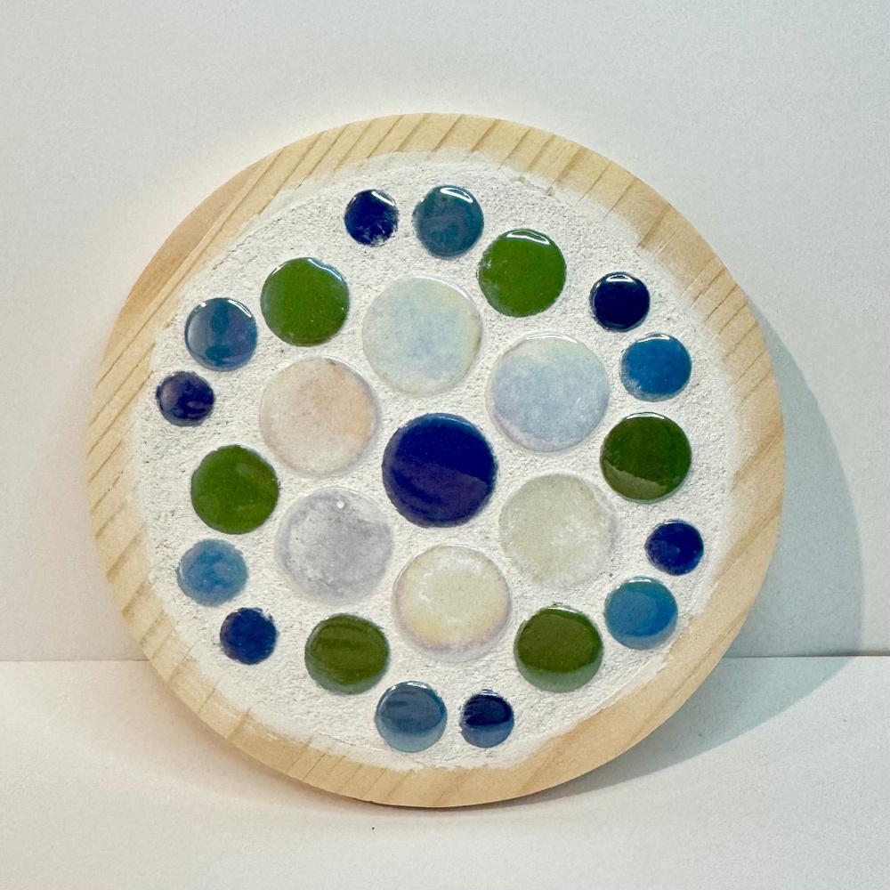 DIY Mosaic Tile Coaster Making Kit